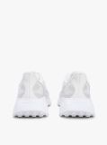 White Mesh Jacquard Knit Cleat Trainers  Women