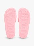 Pink Logo Contoured Pool Slides  Women