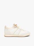 Μπεζ Δερμάτινα Sneakers Με Χαμηλό Κόψιμο  Γυναίκες