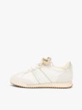 Μπεζ Δερμάτινα Sneakers Με Χαμηλό Κόψιμο  Γυναίκες