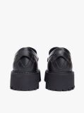 Black Archive Leather Cleat Loafers  Women