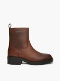 Brown Leather Soft Outsole Chelsea Boots  Women