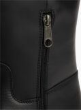 Black Leather Soft Sole Knee-High Boots  Women