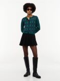 Black Leather Soft Sole Knee-High Boots  Women