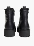 Black Archive Leather Warm Lined Platform Lace-Up Boots  Women