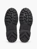 Black Archive Leather Warm Lined Platform Lace-Up Boots  Women