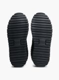 Black Warm Lined Quilted Snow Boots  Women