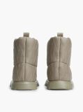 Beige Warm Lined Quilted Snow Boots  Women