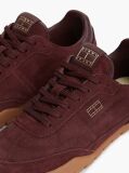 Κόκκινο Σουέτ Sneakers Με Τρακτερωτή Σόλα  Γυναίκες
