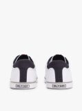 Άσπρο Δετά Sneakers Από Καμβά  Άνδρες