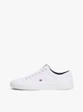White Iconic Contrast Panel Trainers  Men