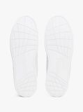 White Essential Leather Lace-Up Trainers  Men