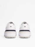 Άσπρο Δερμάτινα Sneakers Basketball  Άνδρες