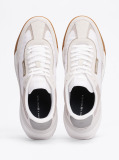 Άσπρο Δερμάτινα Sneakers  Άνδρες