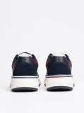 Μπλε Sneakers Με Μίξη Υφών  Άνδρες
