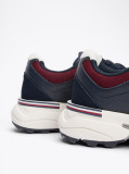 Μπλε Sneakers Με Μίξη Υφών  Άνδρες