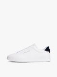 Άσπρο Sneakers Με Ανάγλυφο Φινίρισμα  Άνδρες