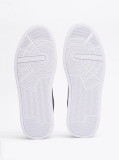 Blue Pebble Grain Court Trainers  Men