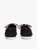 Blue Suede Boat Shoes  Men