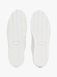 Άσπρο Δερμάτινα Sneakers Cupsole  Άνδρες