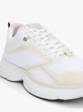 White Modern Runner Logo Trainers  Men