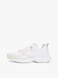 White Modern Runner Logo Trainers  Men