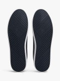 Blue Debossed Logo Trainers  Men
