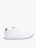 White Contrast Heel Logo Cleat Trainers  Men