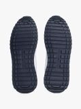 White Contrast Heel Logo Cleat Trainers  Men