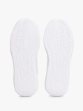 Άσπρο Άνετα Δερμάτινα Sneakers  Άνδρες