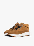 Khaki Leather Hybrid Boots  Men