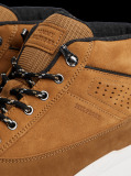 Khaki Leather Hybrid Boots  Men
