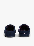 Blue Logo Warm Lined Slippers  Men