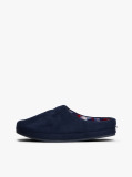Blue Logo Warm Lined Slippers  Men