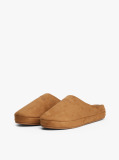 Khaki Logo Warm Lined Slippers  Men
