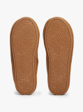 Khaki Logo Warm Lined Slippers  Men