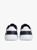 Blue Leather Fine-Cleat Trainers  Men