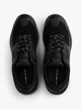 Black Chunky Vibram Cleat Trainers  Men