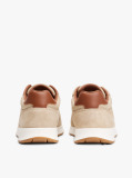 Μπεζ Υβριδικά Sneakers Από Σουέτ  Άνδρες