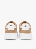 Καφέ Σουέτ Sneakers Με Ανάγλυφο Λογότυπο  Άνδρες