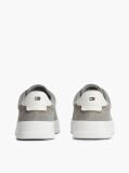 Γκρι Σουέτ Sneakers Με Ανάγλυφο Λογότυπο  Άνδρες