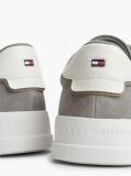 Γκρι Σουέτ Sneakers Με Ανάγλυφο Λογότυπο  Άνδρες