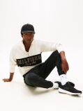 Black Signature Knitted Sneakers  Men
