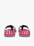 Multi Pure Linen Chambray Jacquard Flip-Flops  Men