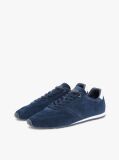 Μπλε Σουέτ Sneakers Με Μονοτυπία Hilfiger  Άνδρες