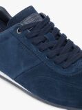 Μπλε Σουέτ Sneakers Με Μονοτυπία Hilfiger  Άνδρες