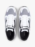 Black Logo Mixed Texture Cleat Trainers  Men