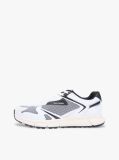 Black Logo Mixed Texture Cleat Trainers  Men