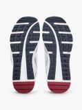 White Logo Mixed Texture Cleat Trainers  Men