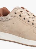 Μπεζ Σουέτ Sneakers Με Μίξη Υφών  Άνδρες